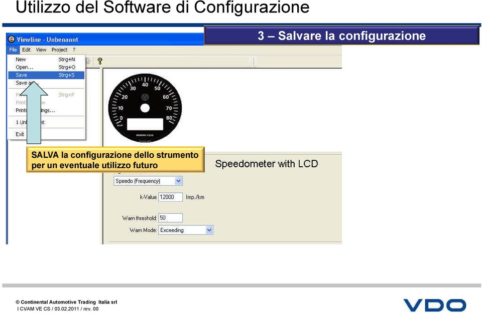 configurazione dello