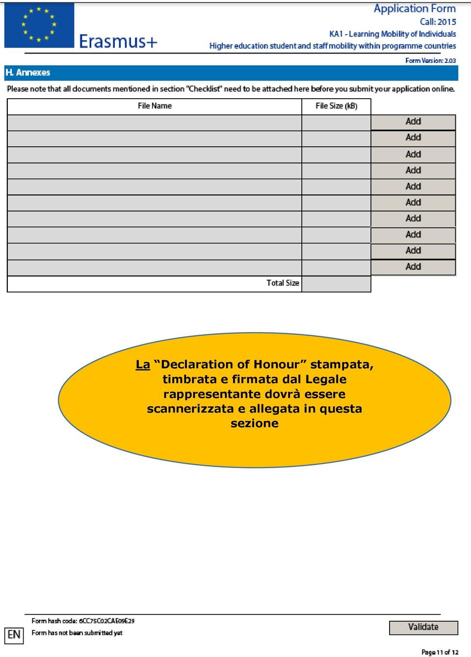 Legale rappresentante dovrà