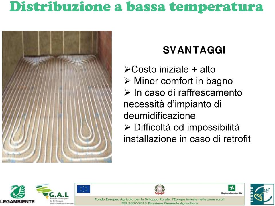 raffrescamento necessità d impianto di