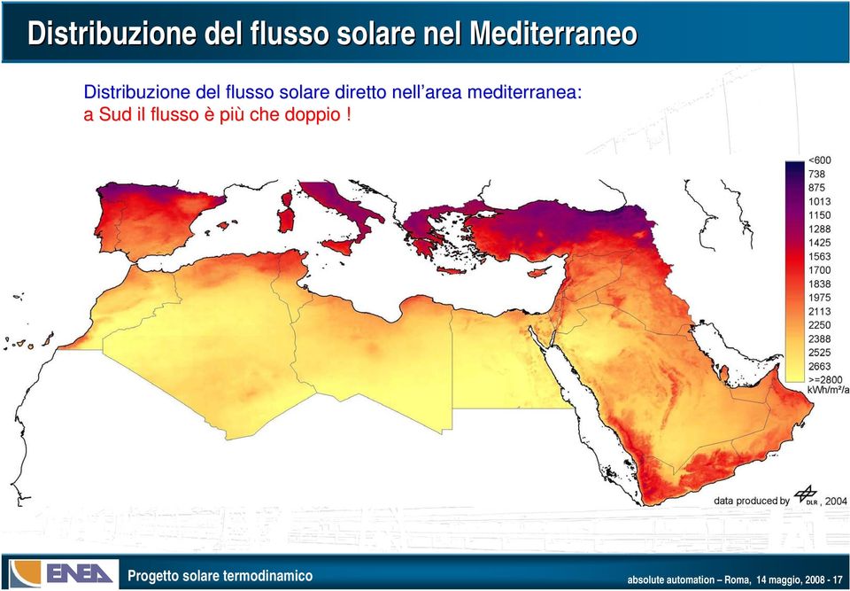 diretto nell area mediterranea: a Sud il flusso