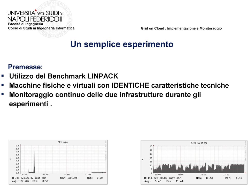 IDENTICHE caratteristiche tecniche Monitoraggio