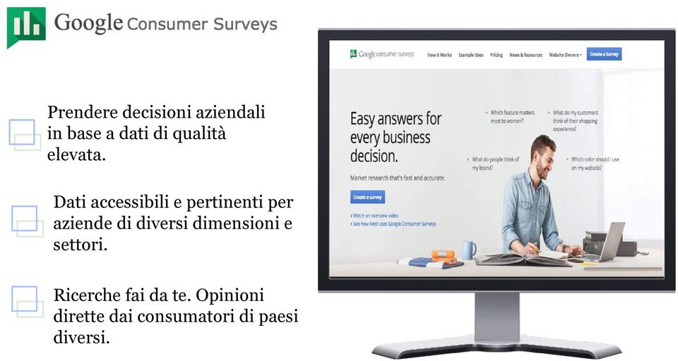 accessibili e pertinenti per aziende di diversi dimensioni e