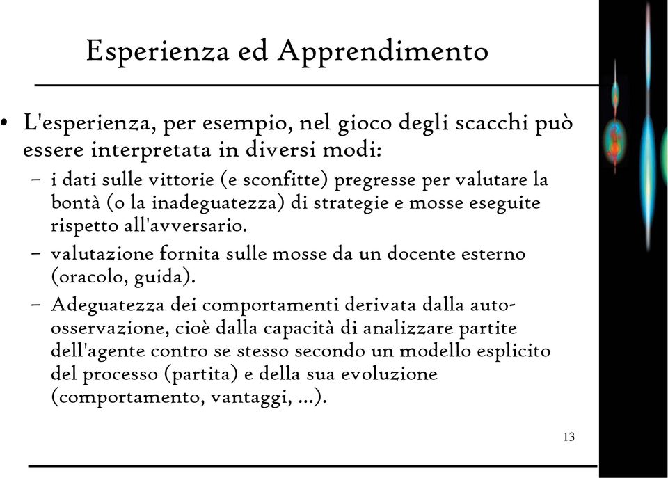 valutazone fornta sulle mosse da un docente esterno oracolo, guda.