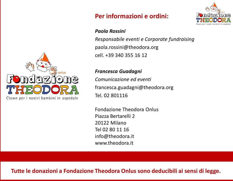 guadagni@theodora.org Tel.