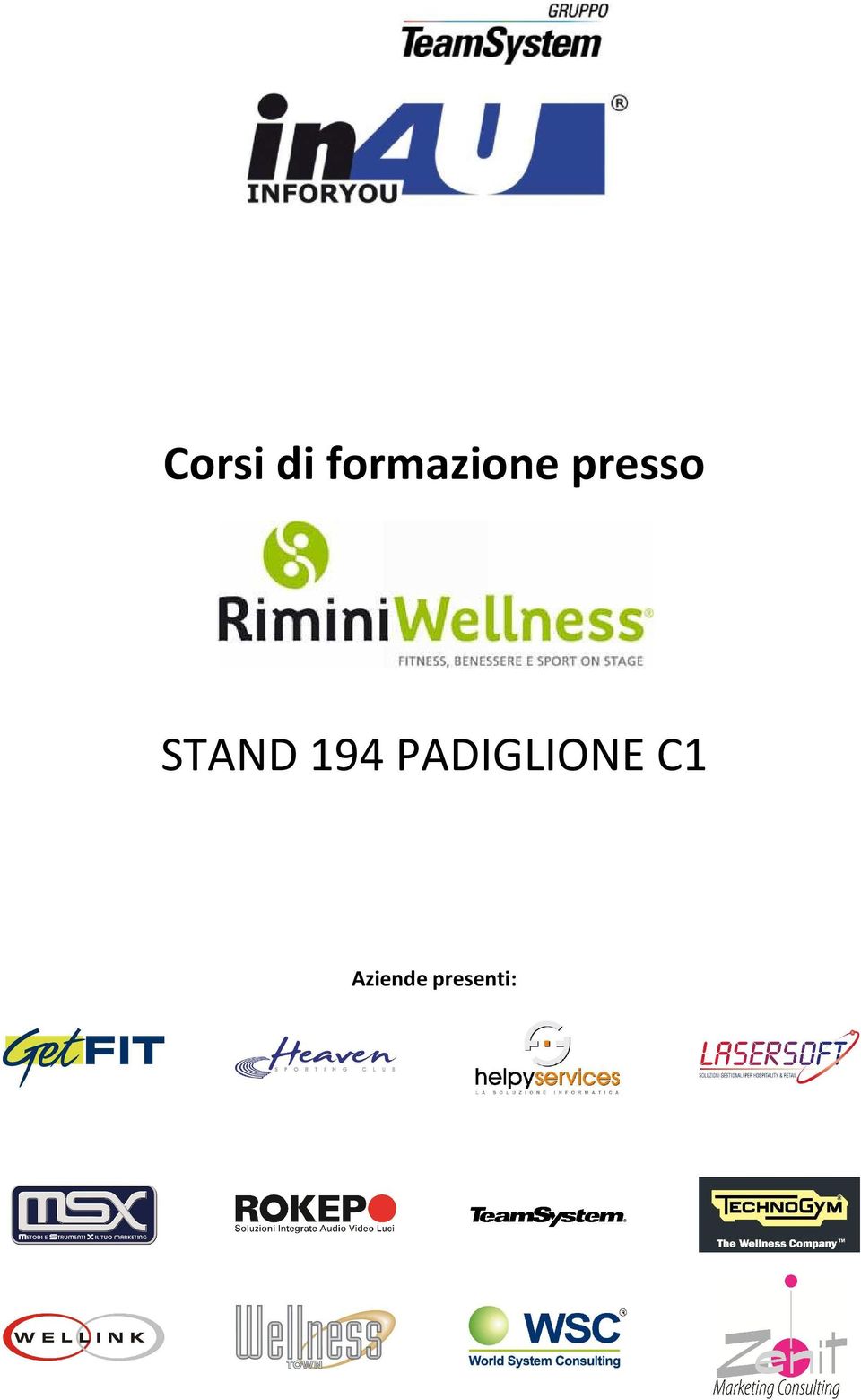 presso STAND 194