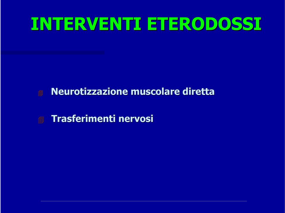 Neurotizzazione