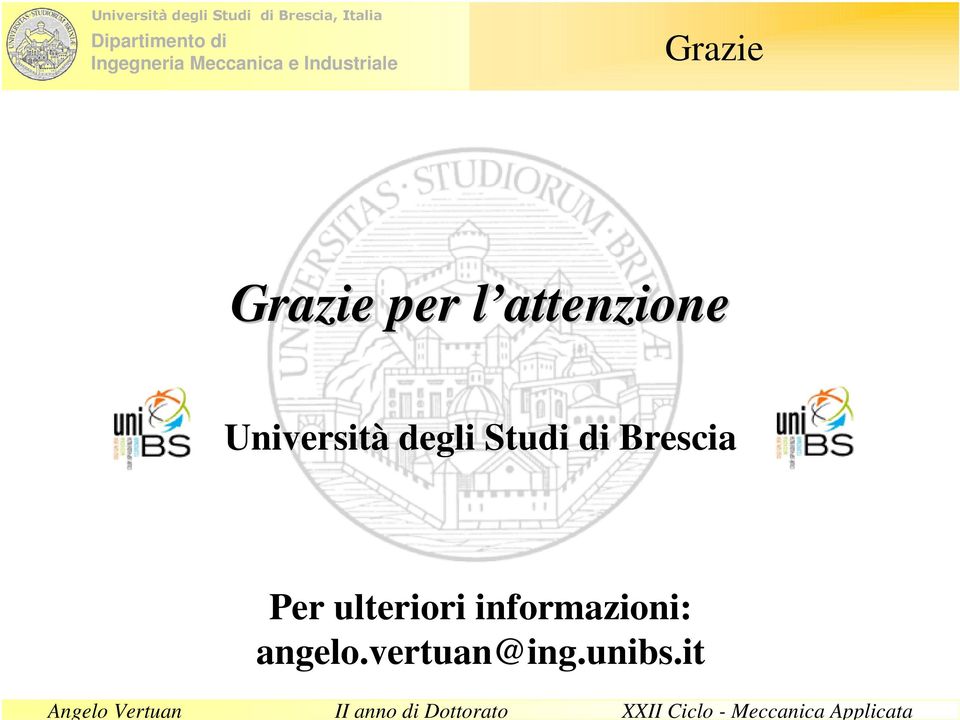 Studi di Brescia Per
