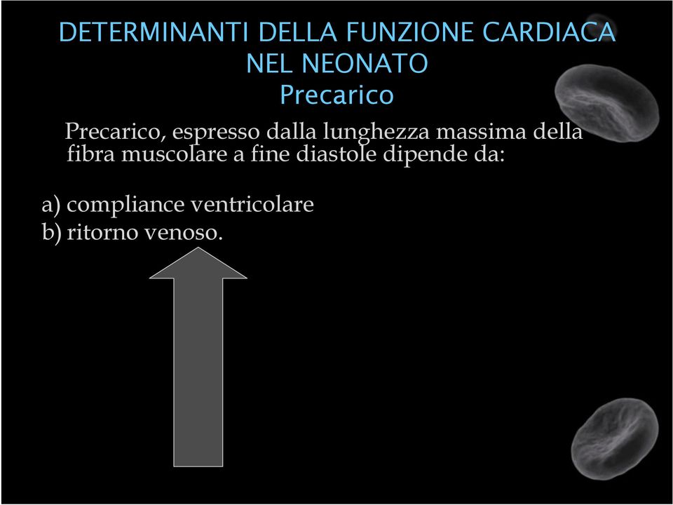 massima della fibra muscolare a fine diastole