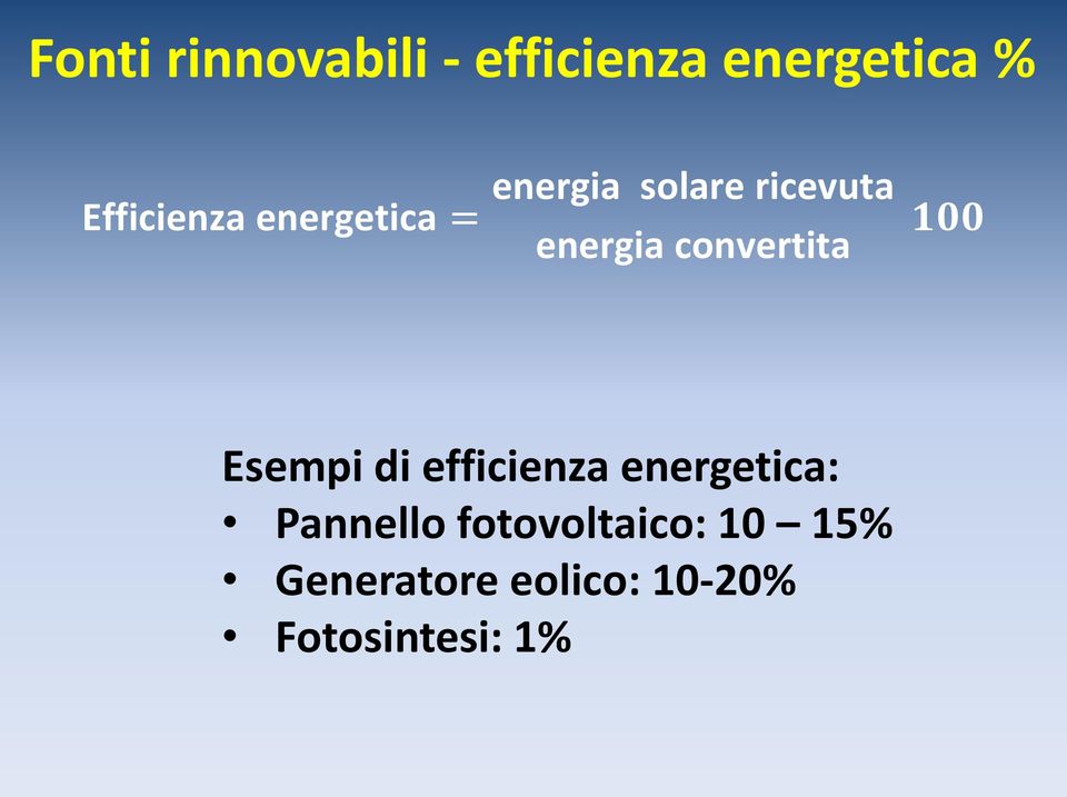 convertita 100 Esempi di efficienza energetica: