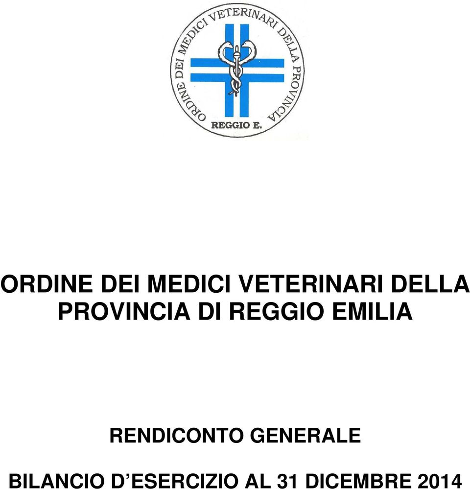 EMILIA RENDICONTO GENERALE