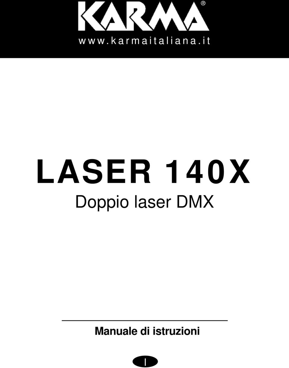 Doppio laser DMX