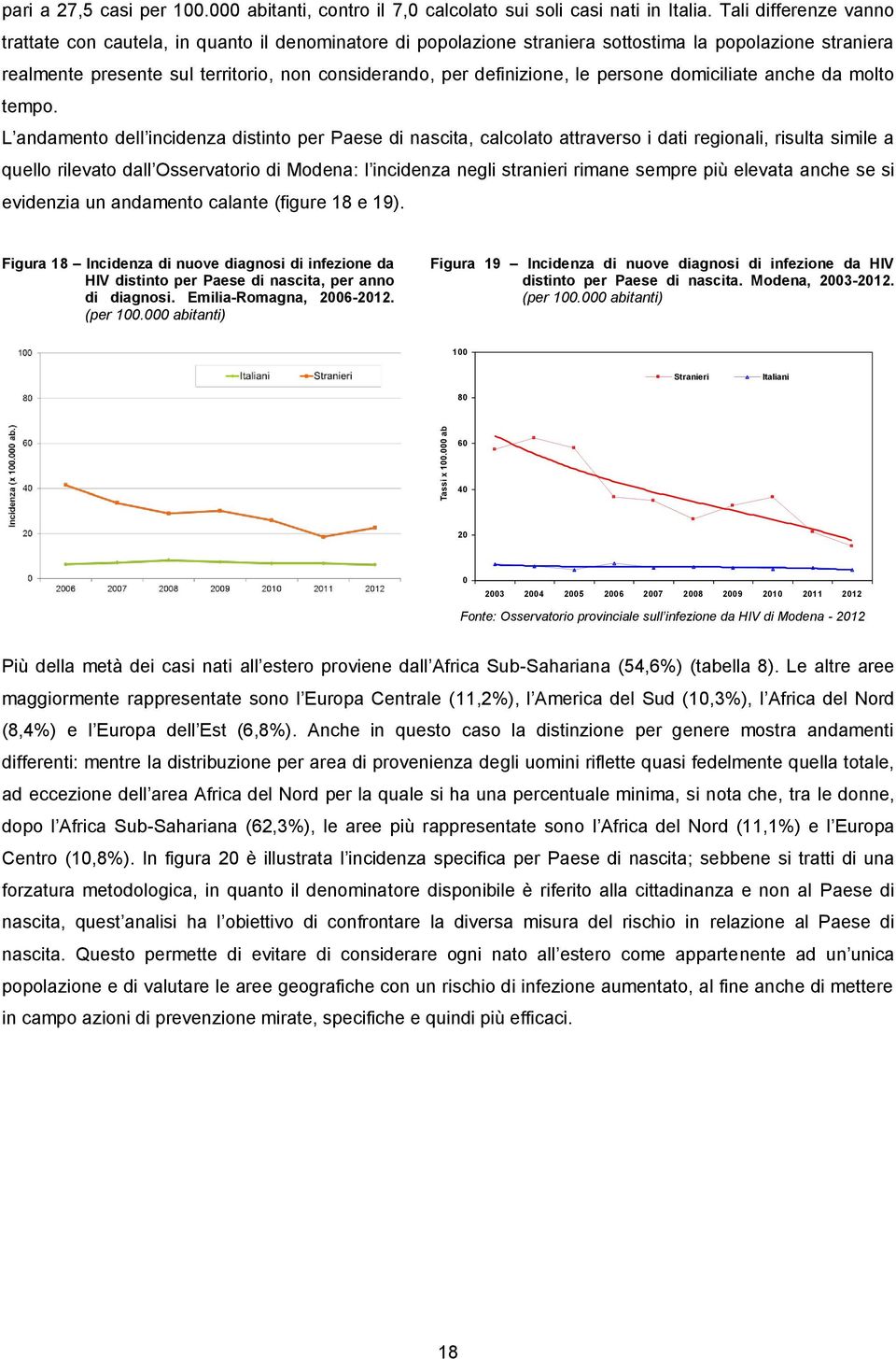 definizione, le persone domiciliate anche da molto tempo.