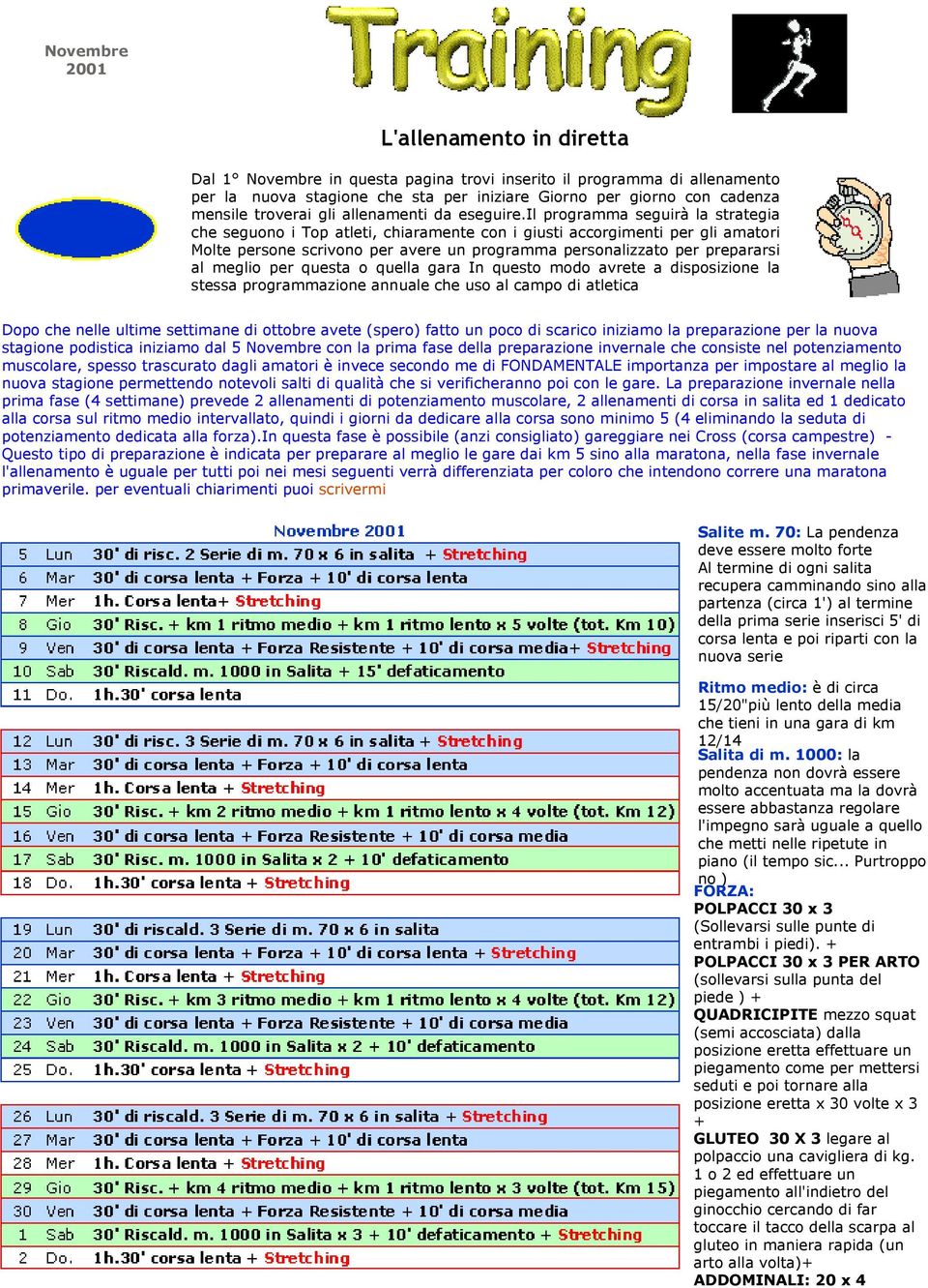 permettendo notevoli salti di qualità che si verificheranno poi con le gare.