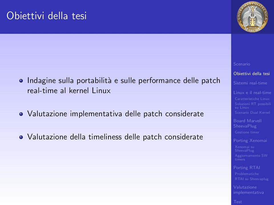 kernel Linux delle patch considerate