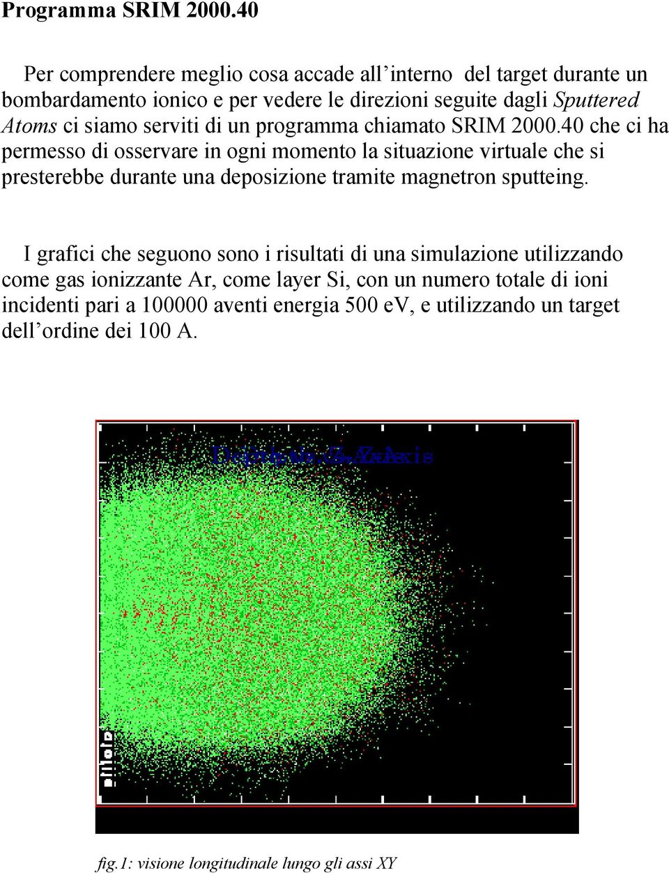 serviti di un programma chiamato SRIM 2000.