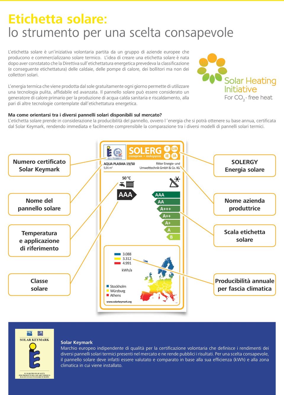 di calore, dei bollitori ma non dei collettori solari. L energia termica che viene prodotta dal sole gratuitamente ogni giorno permette di utilizzare una tecnologia pulita, affidabile ed avanzata.