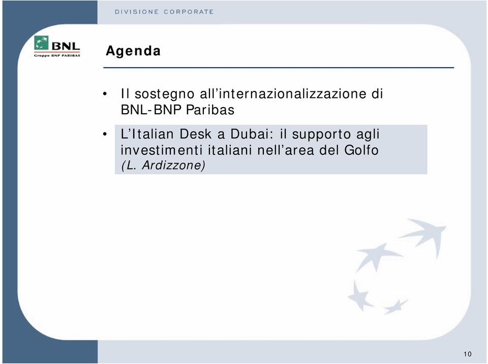 L Italian Desk a Dubai: il supporto agli