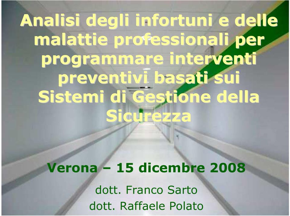 preventivi basati sui Sistemi di Gestione della