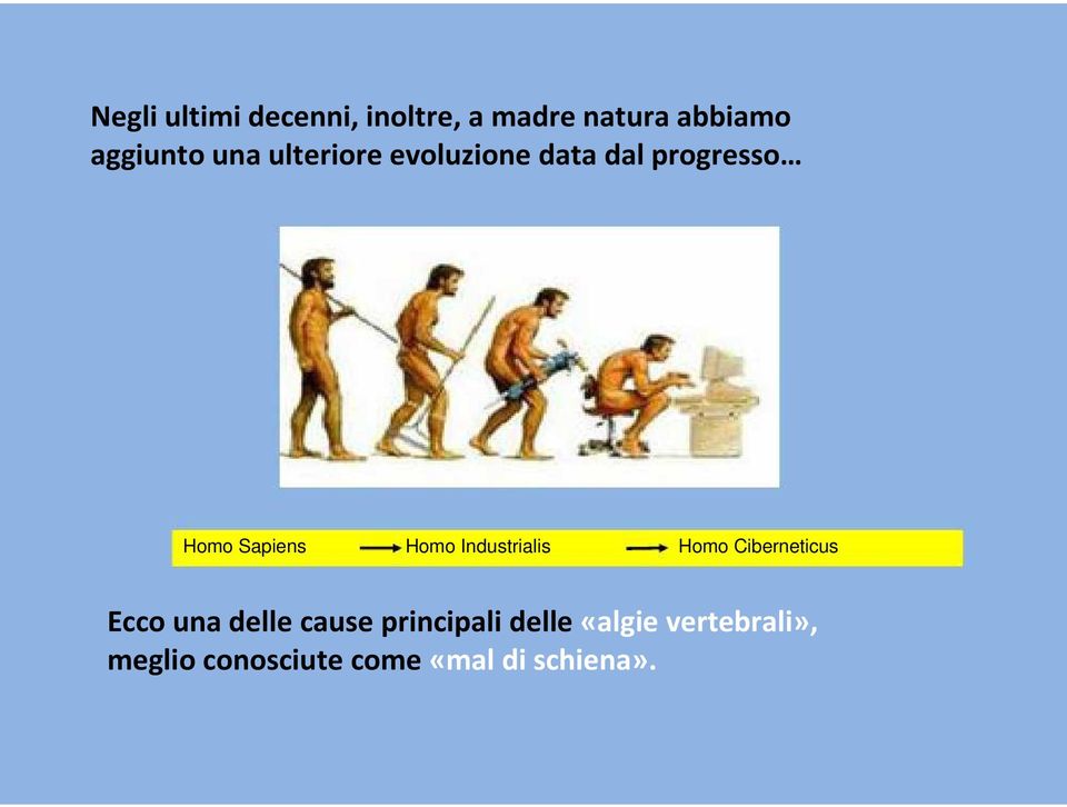 Industrialis Homo Ciberneticus Ecco una delle cause principali