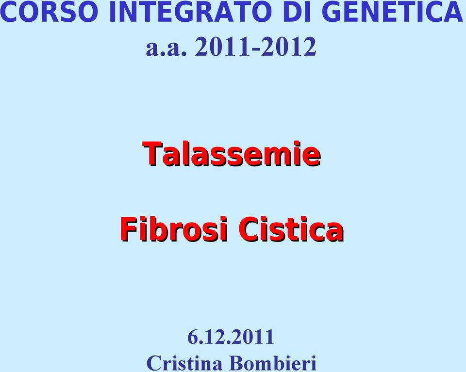 a. 2011-2012 Talassemie