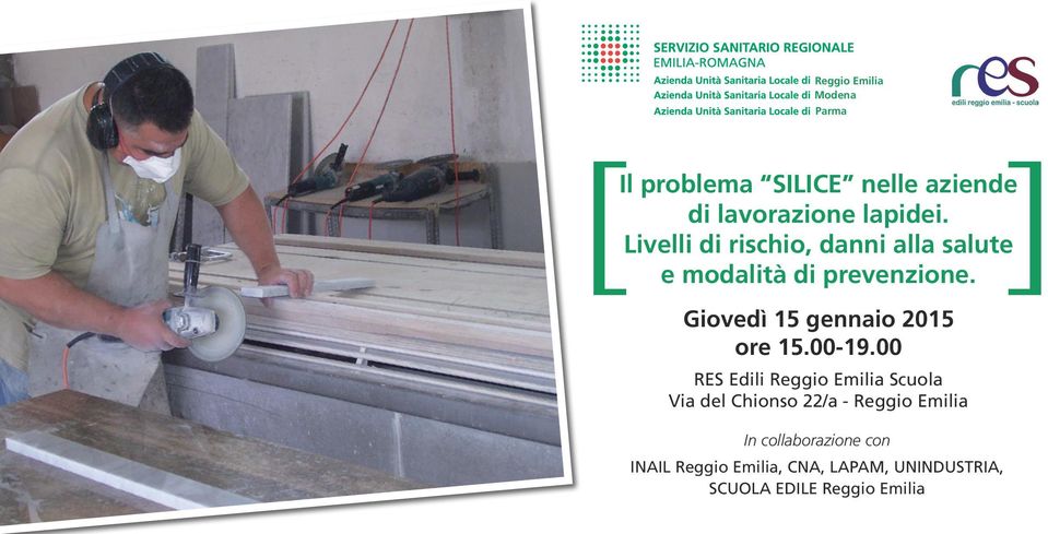 Giovedì 15 gennaio 2015 ore 15.00-19.