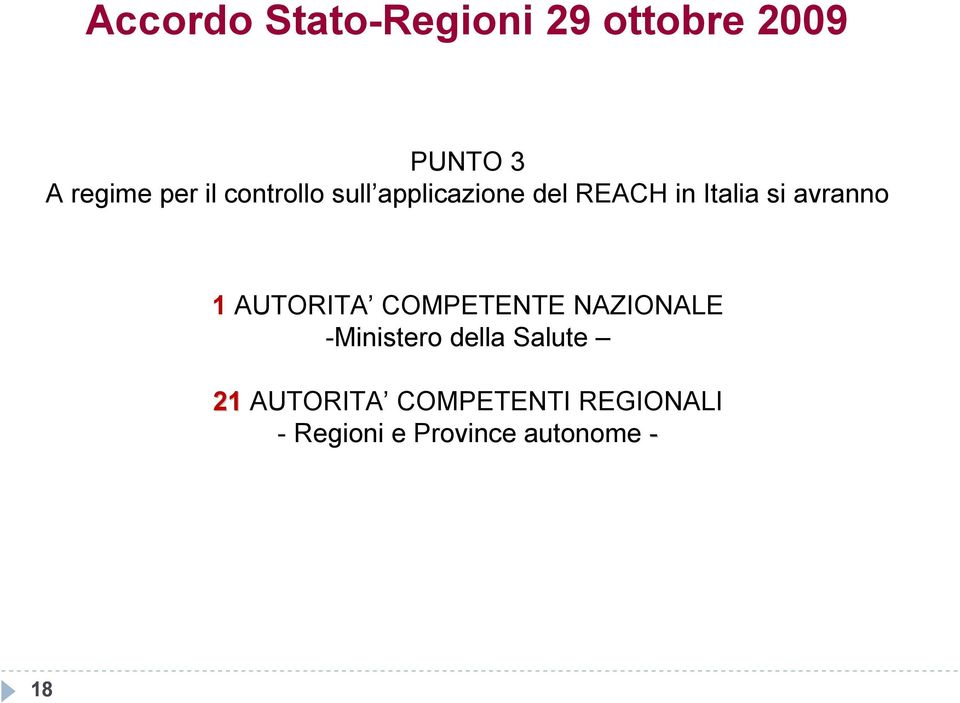 avranno 1 AUTORITA COMPETENTE NAZIONALE -Ministero della