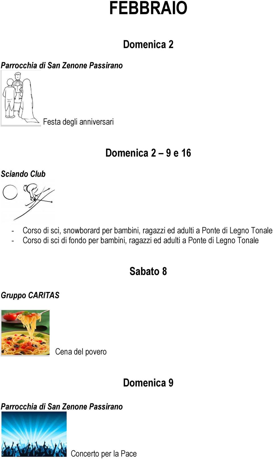 Tonale - Corso di sci di fondo per bambini, ragazzi ed adulti a Ponte di Legno Tonale Gruppo