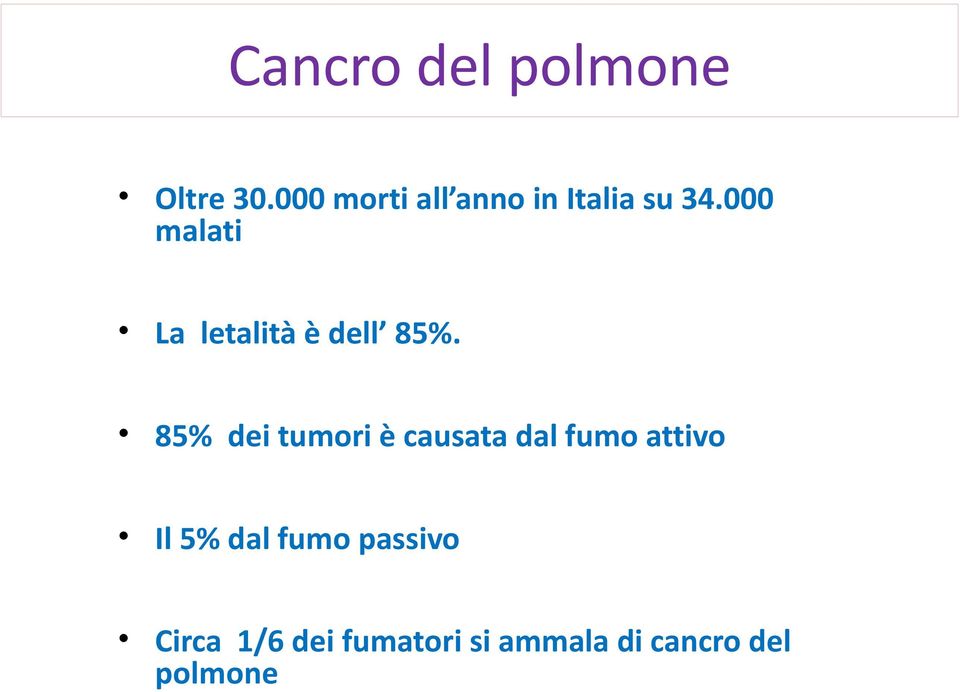 000 malati La letalità è dell 85%.