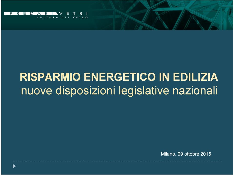 disposizioni legislative