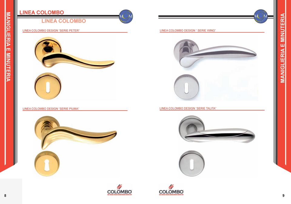 DESIGN SERIE WING LINEA COLOMBO DESIGN