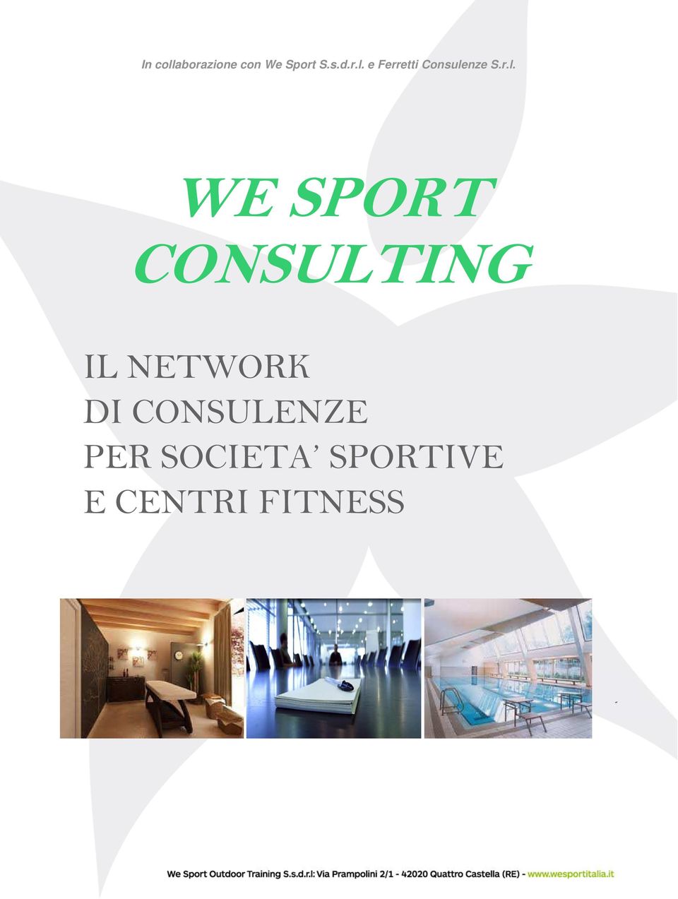 CONSULENZE PER SOCIETA SPORTIVE E