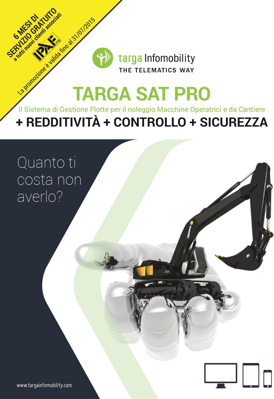 Cantiere + REDDITIVITÀ + CONTROLLO + SICUREZZA