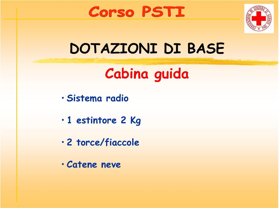 radio 1 estintore 2 Kg