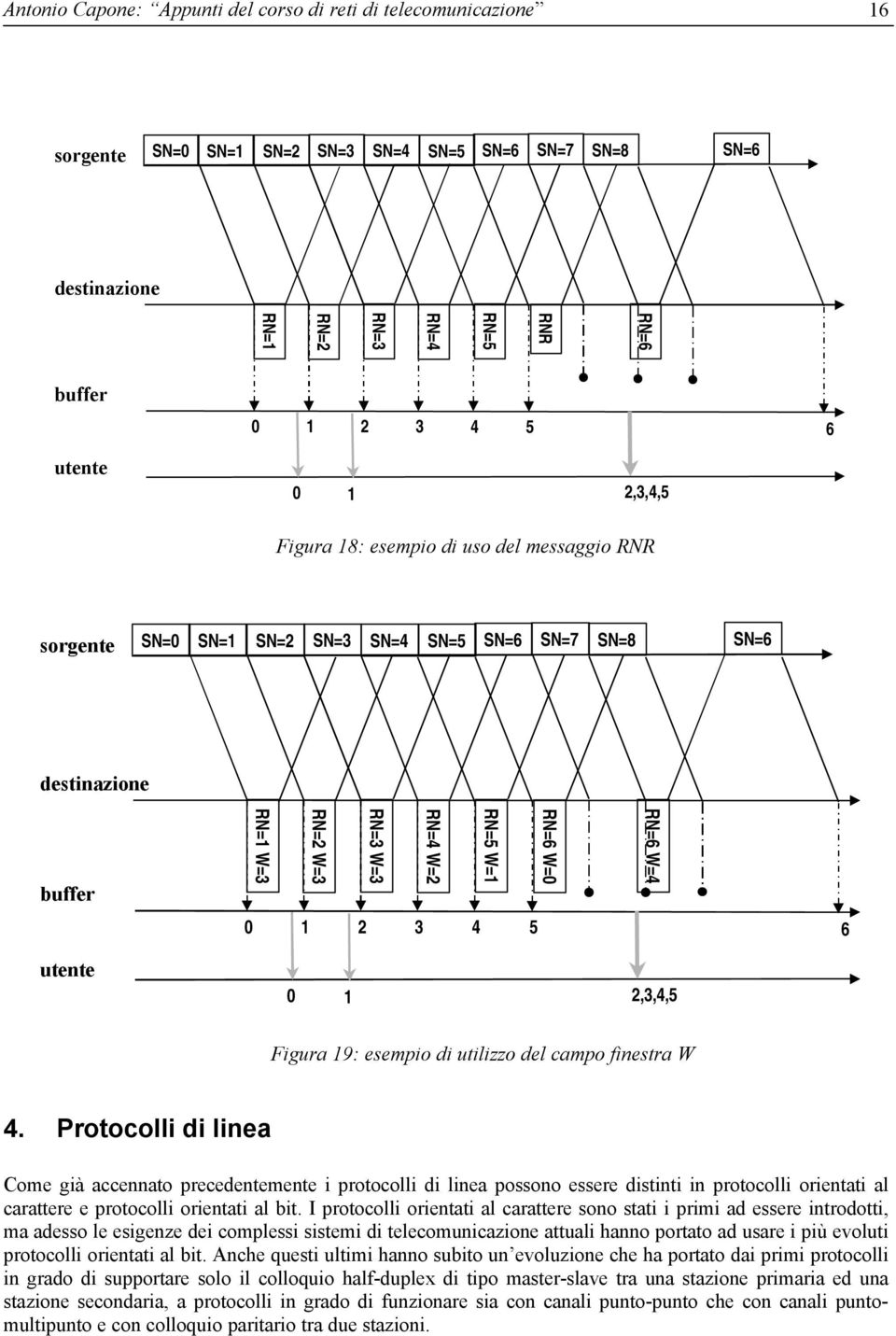 2,3,4,5 Figura 19: esempio di utilizzo del campo finestra W 4.