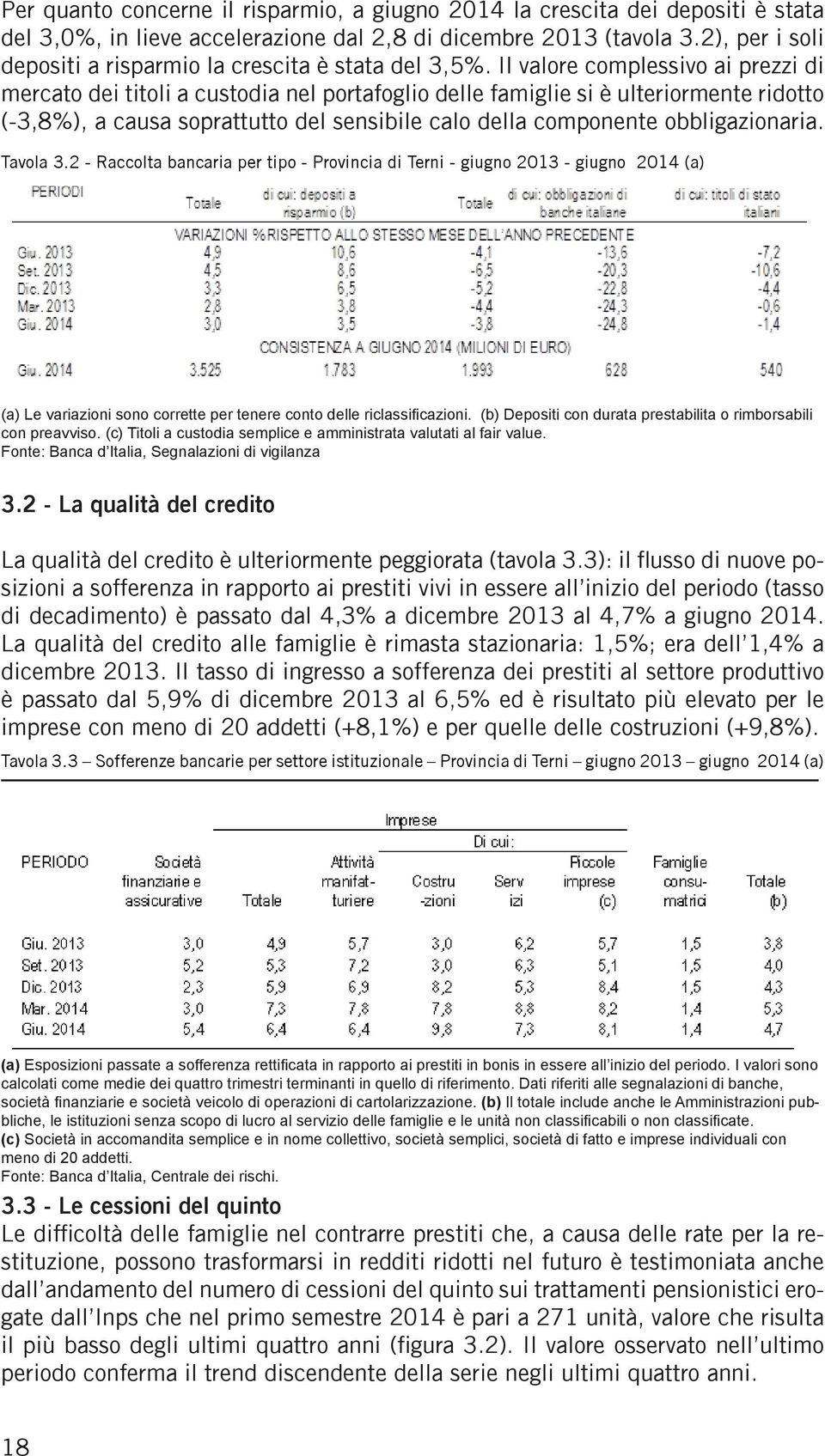 Il valore complessivo ai prezzi di mercato dei titoli a custodia nel portafoglio delle famiglie si è ulteriormente ridotto (-3,8%), a causa soprattutto del sensibile calo della componente