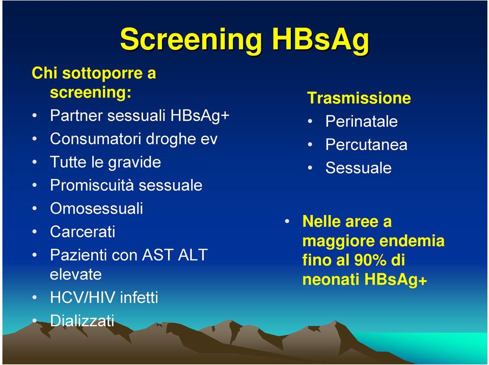 Carcerati Pazienti con AST ALT elevate HCV/HIV infetti Dializzati