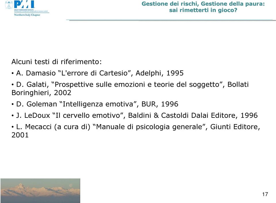 Goleman Intelligenza emotiva, BUR, 1996 J.