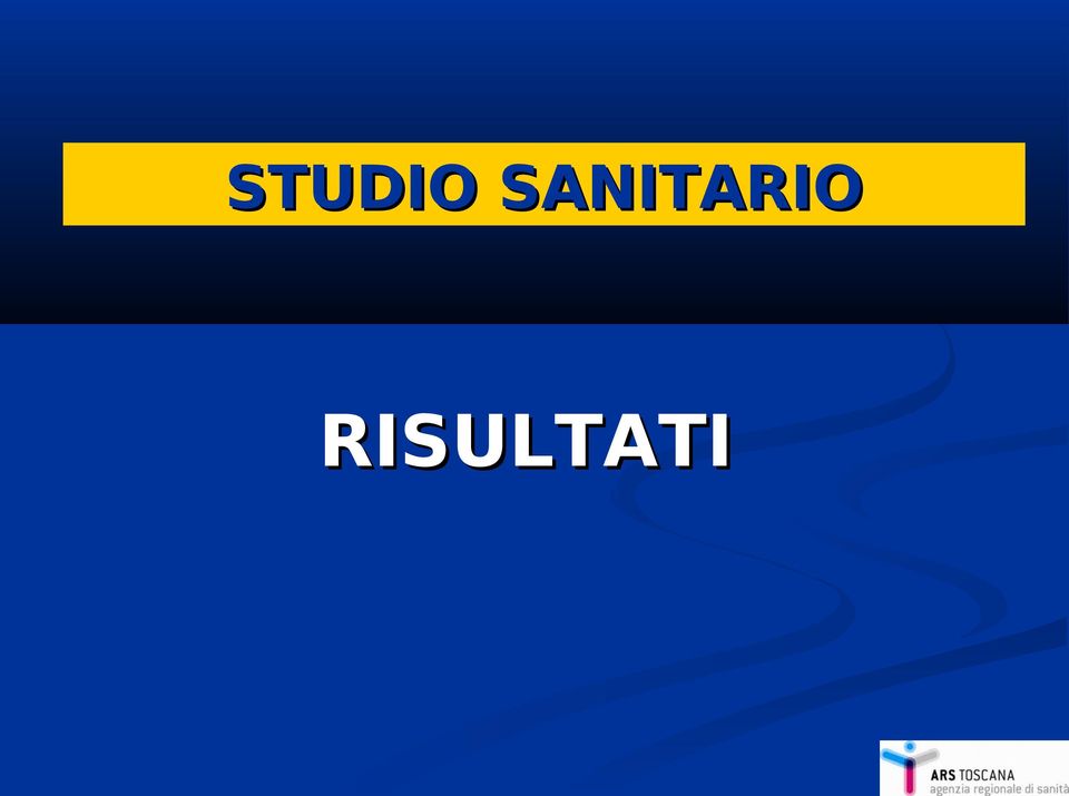 RISULTATI