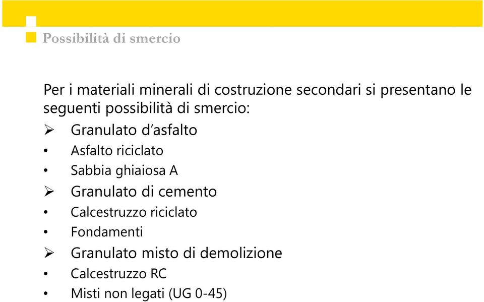 riciclato Sabbia ghiaiosa A Granulato di cemento Calcestruzzo riciclato