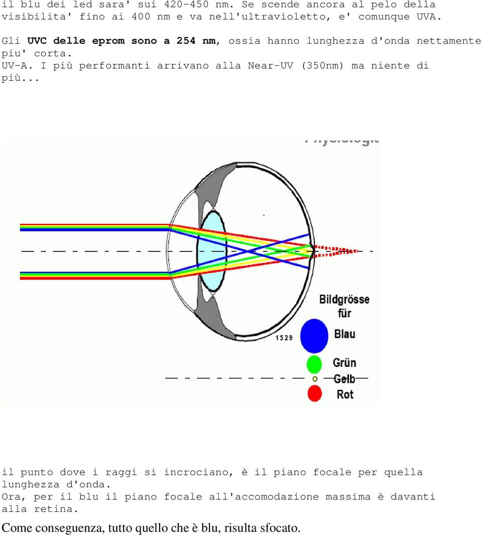 Gli UVC delle eprom sono a 254 nm, ossia hanno lunghezza d'onda nettamente piu' corta. UV-A.