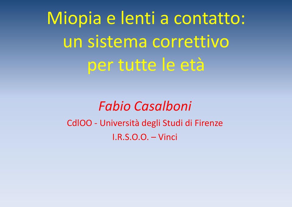 età Fabio Casalboni CdlOO -