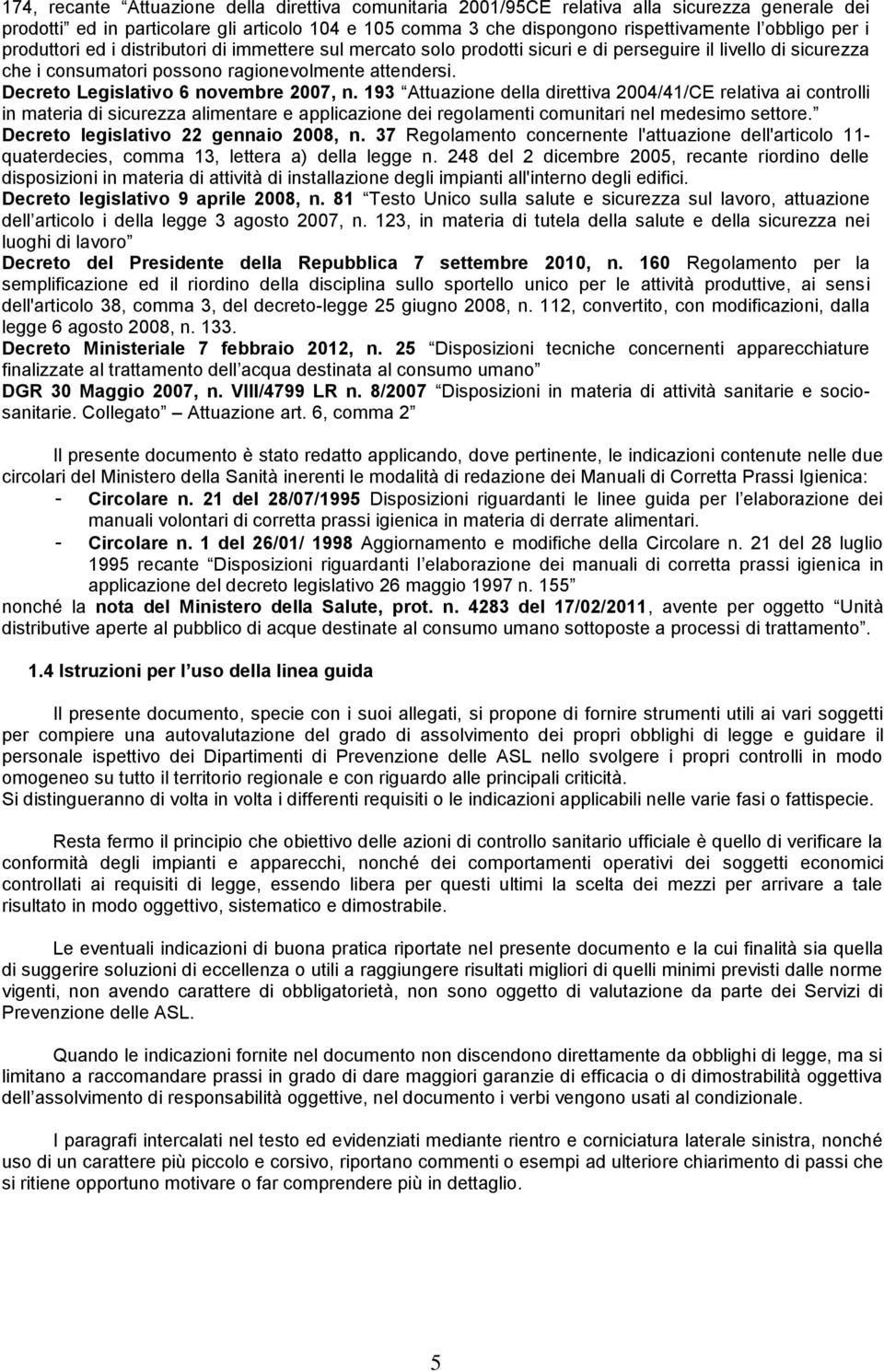 Decreto Legislativo 6 novembre 2007, n.