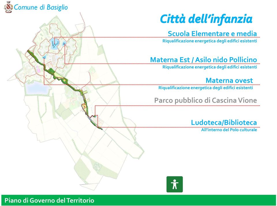 esistenti Materna ovest Riqualificazione energetica degli edifici esistenti