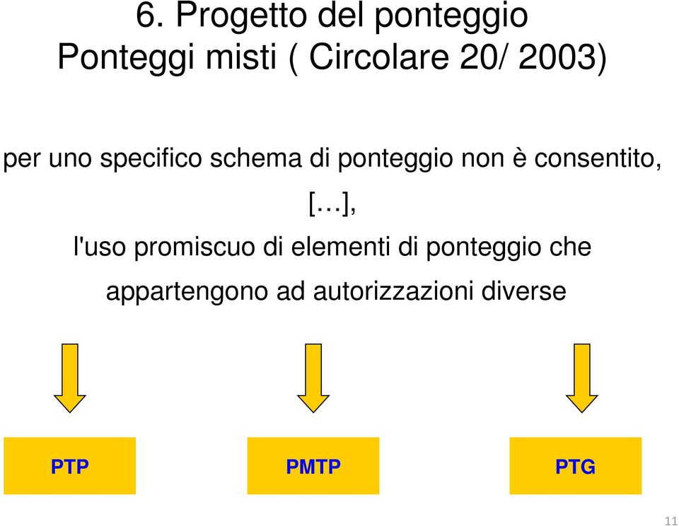 consentito, [ ], l'uso promiscuo di elementi di