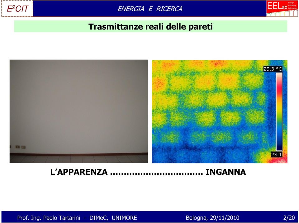 Paolo Tartarini - DIMeC, UNIMORE