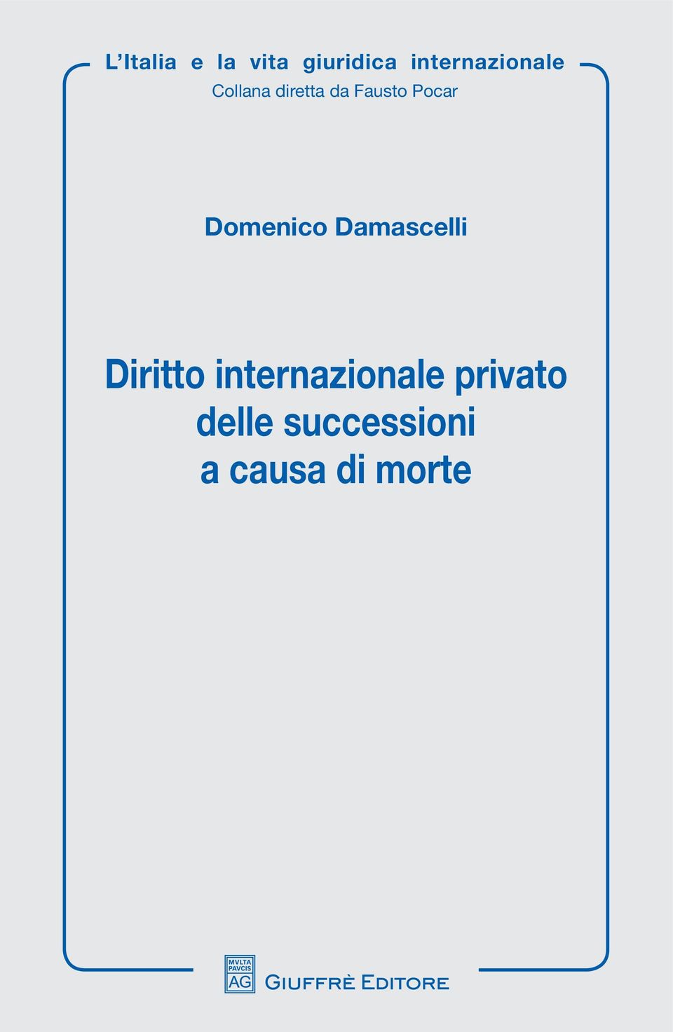 Pocar Domenico Damascelli Diritto