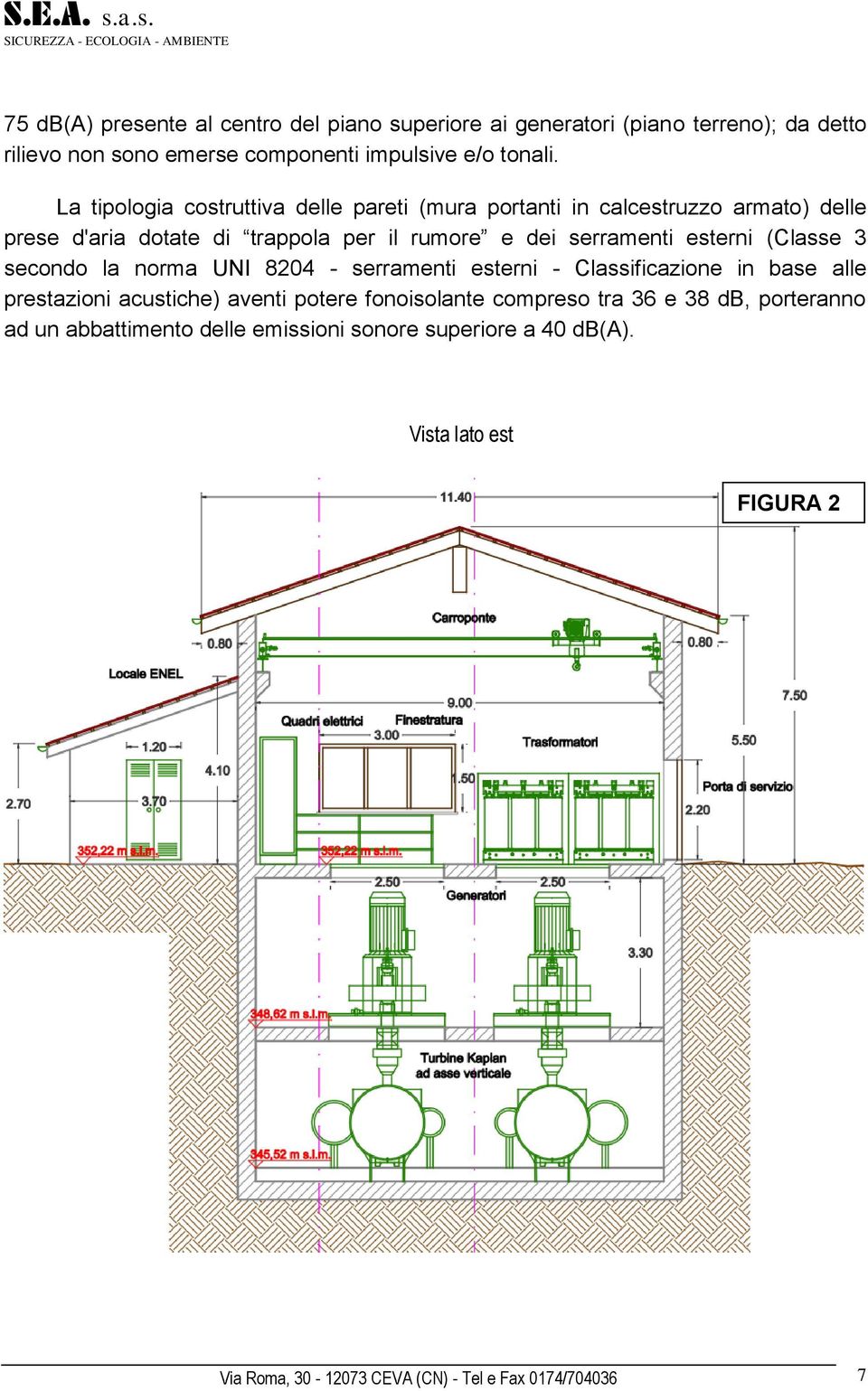 (Classe 3 secondo la norma UNI 8204 - serramenti esterni - Classificazione in base alle prestazioni acustiche) aventi potere fonoisolante compreso tra 36