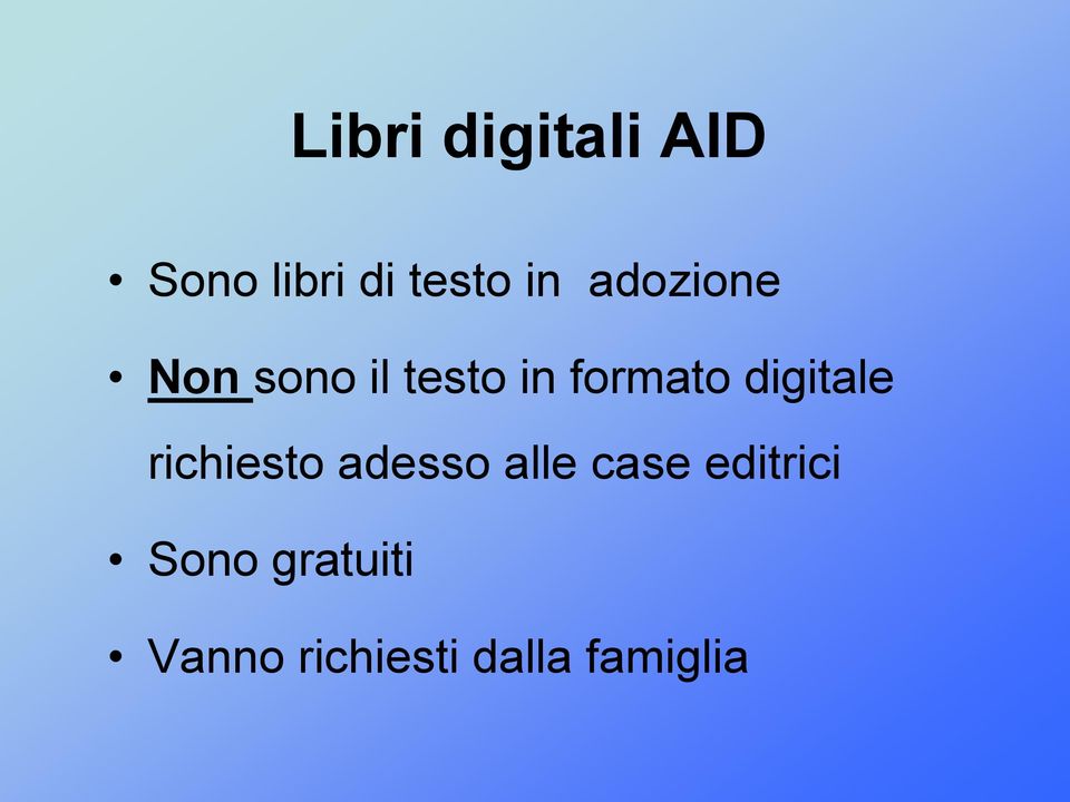 digitale richiesto adesso alle case