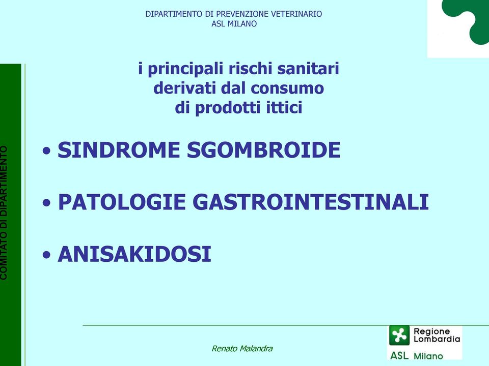 prodotti ittici SINDROME