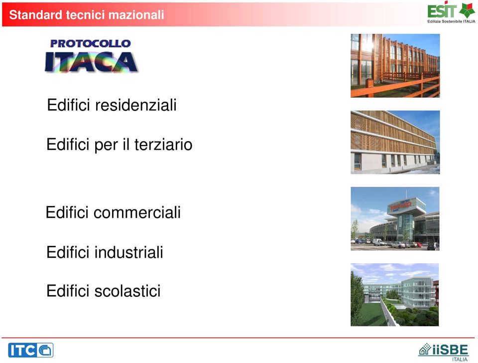 il terziario Edifici commerciali